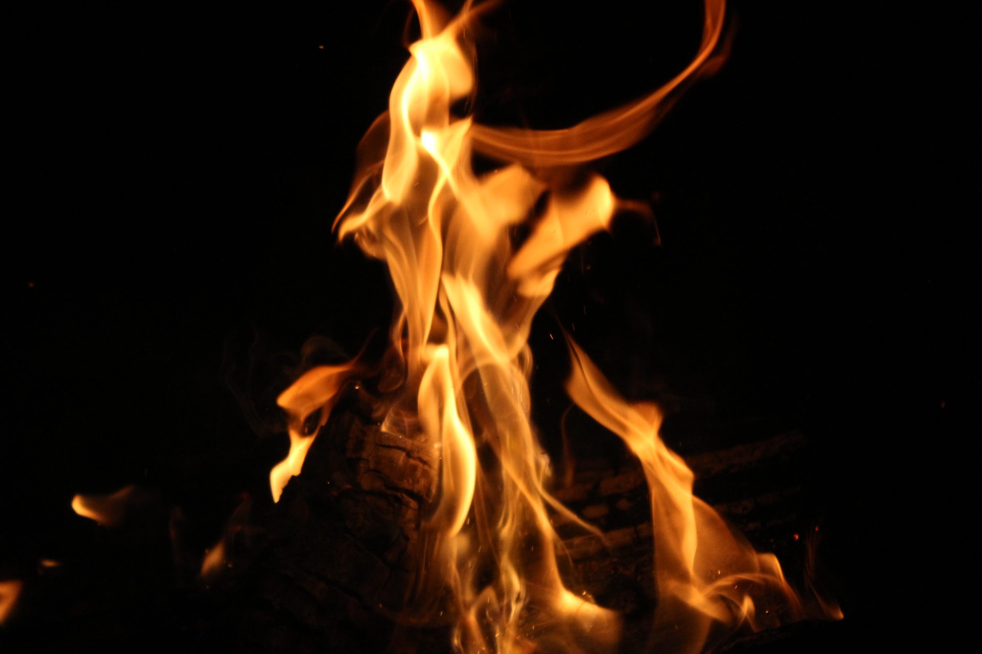 Column of flame
