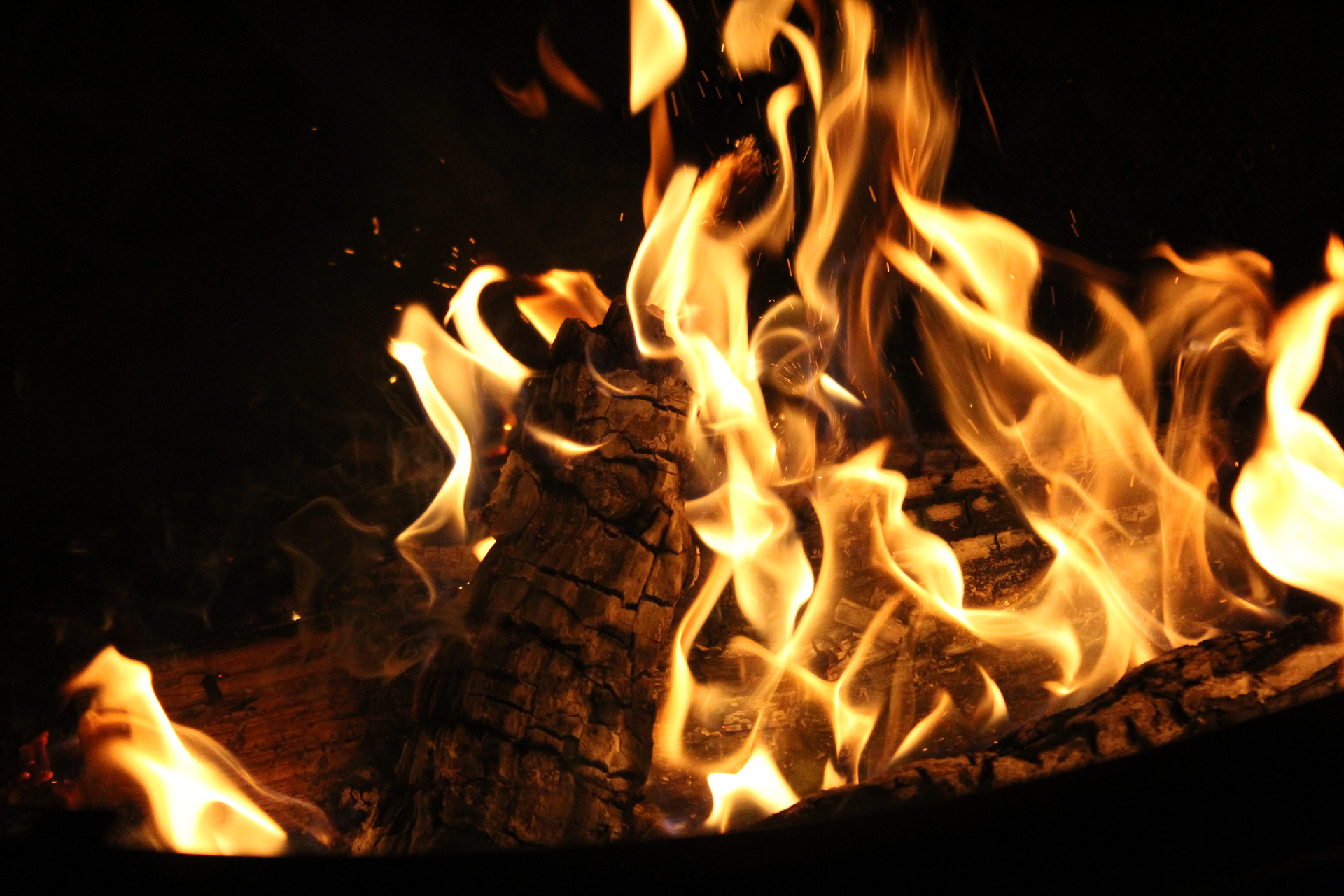Fireside glow