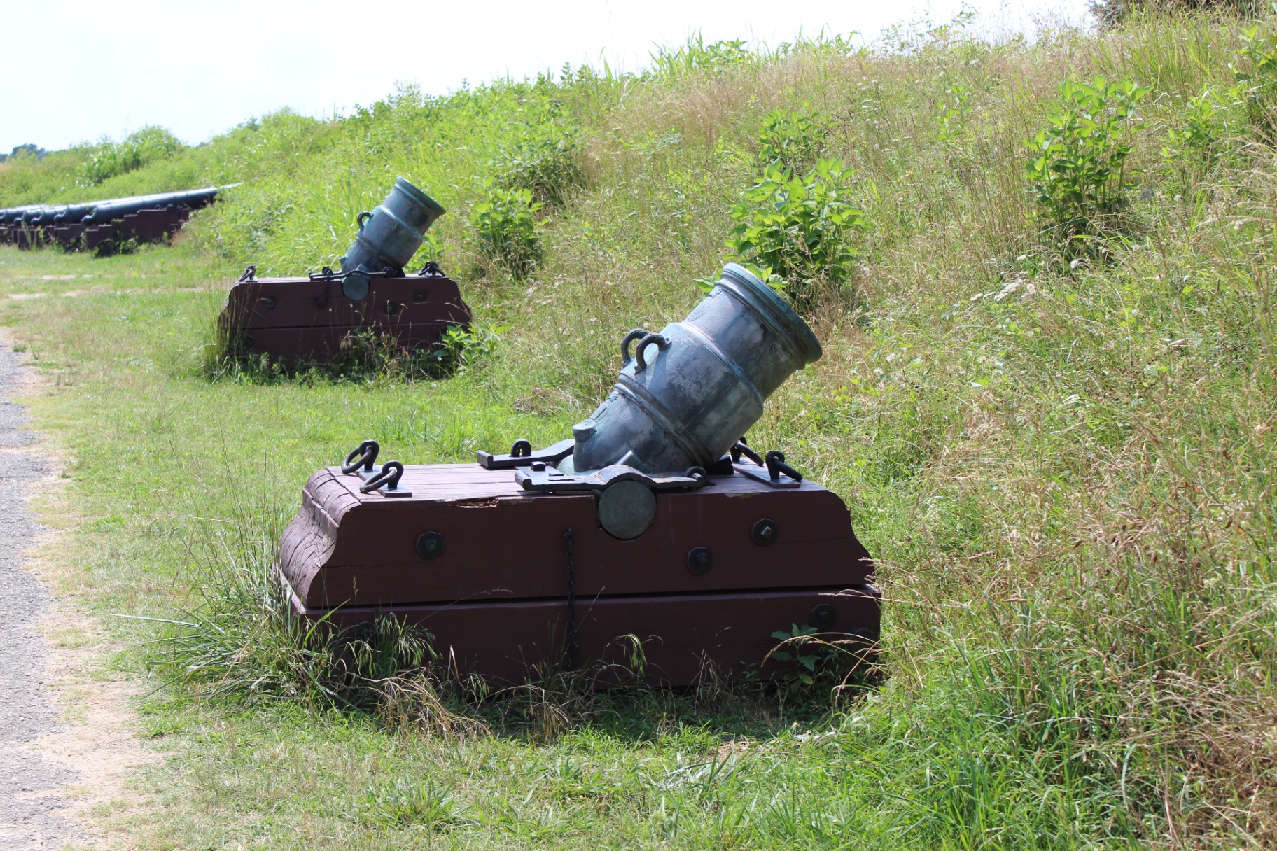 Battlefield mortars