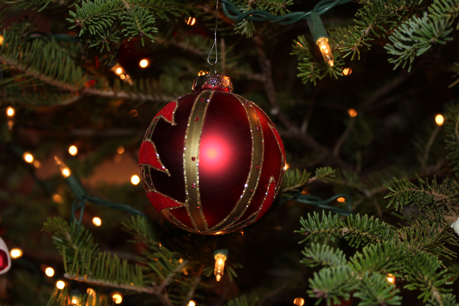 Red ornament